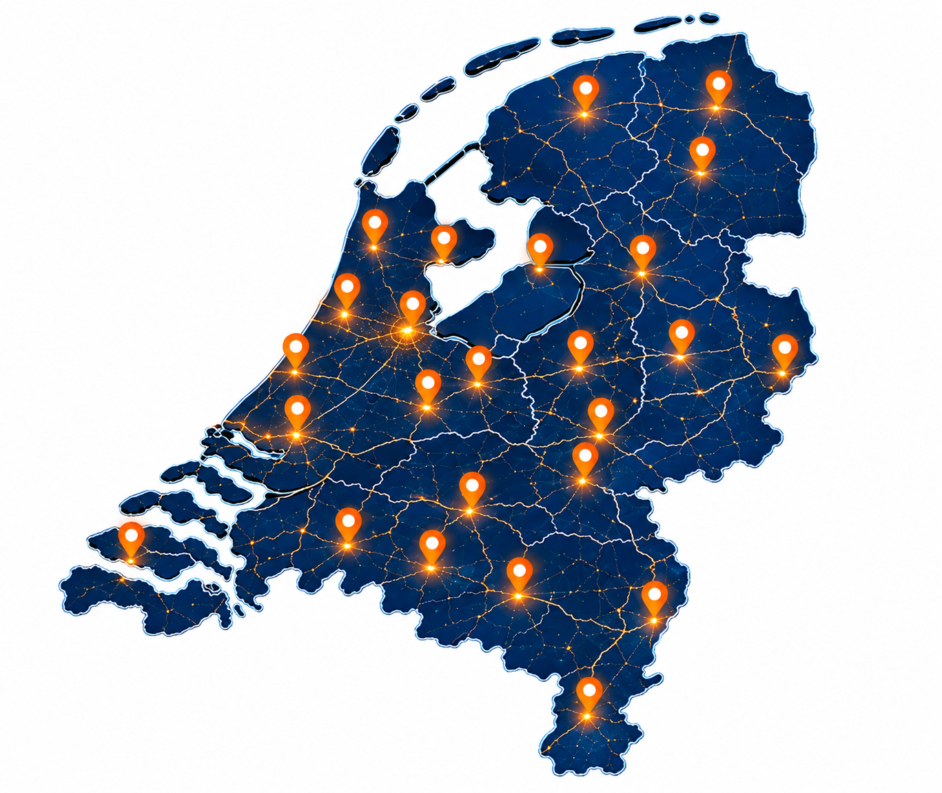 Mobile car locksmith coverage across the Netherlands
